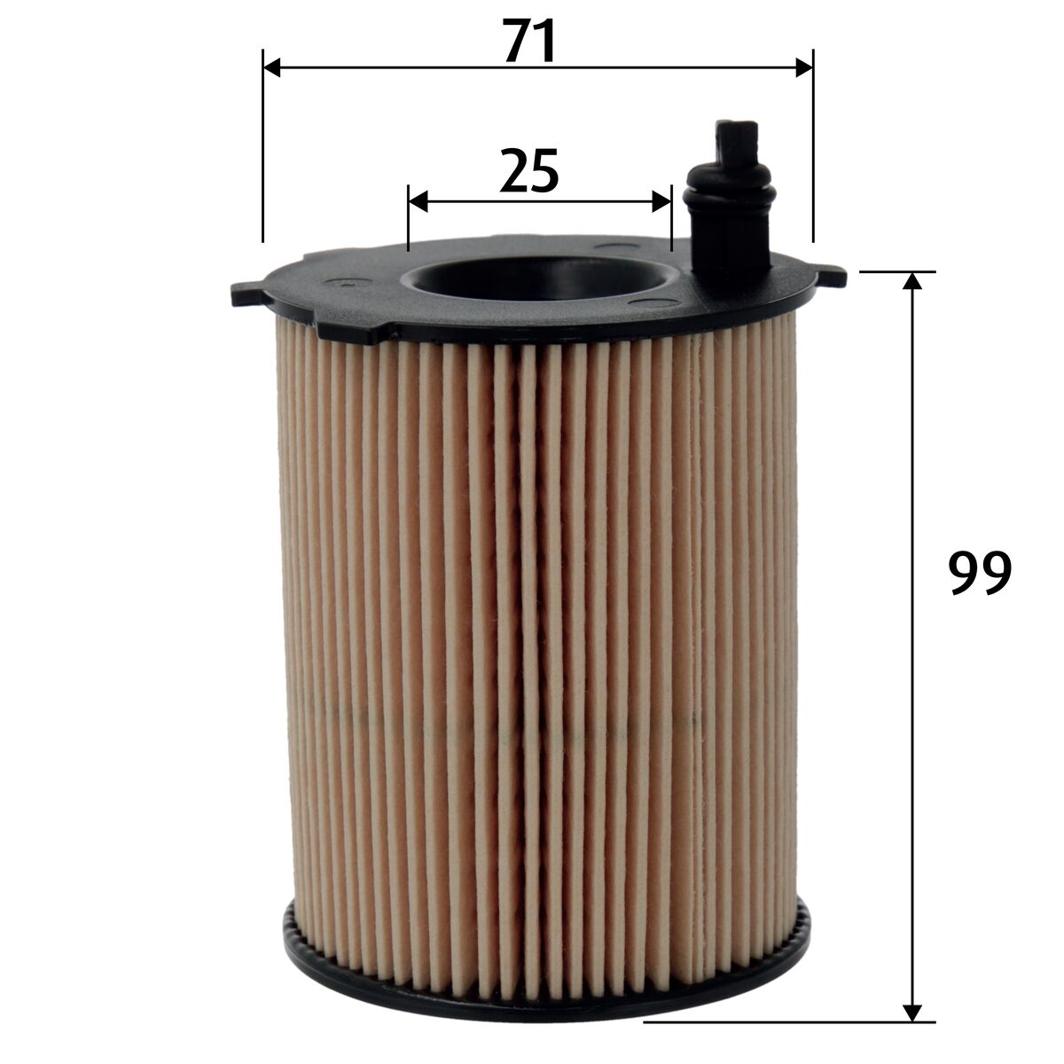 VALEO VAL586665 Olajszűrő